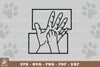 Hand and Paw Home Decor SVG Bundle