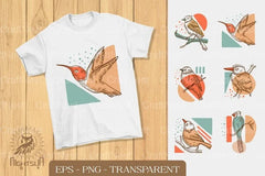 Hand Drawn Bird Clipart Bundle - CraftNest - Digital Crafting and Art