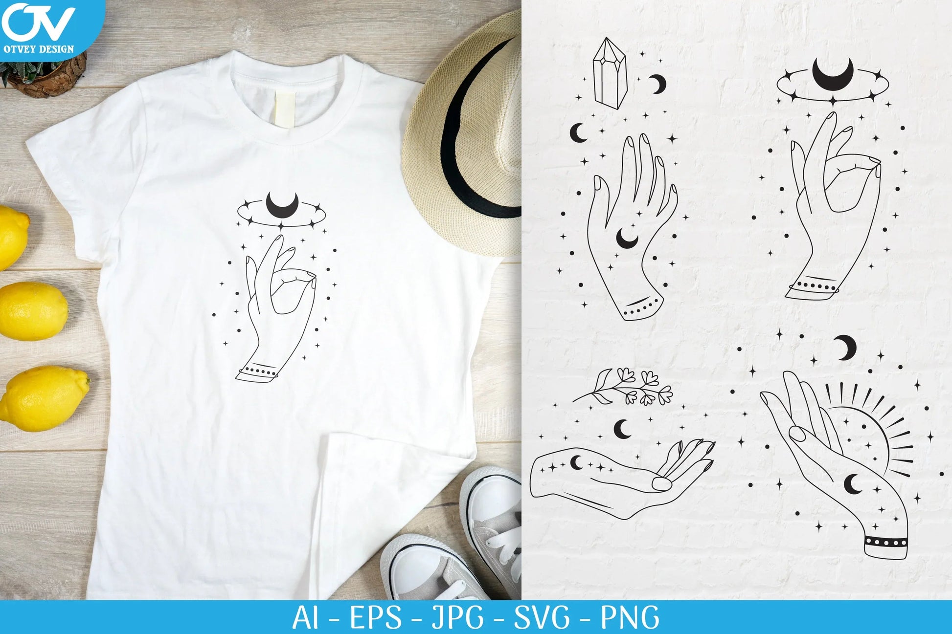 Hand Isoteric Decal SVG Bundle - CraftNest - Digital Crafting and Art