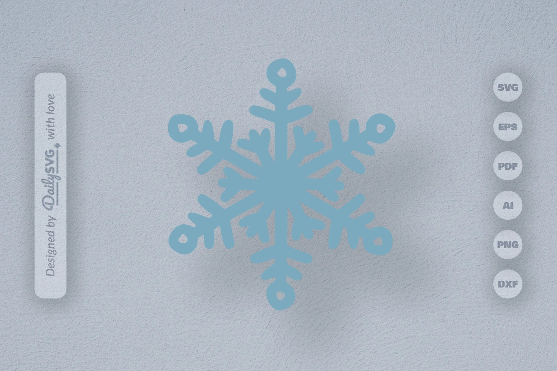 Hand-Drawn Snowflake SVG Bundle for Winter Designs - CraftNest - Digital Crafting and Art