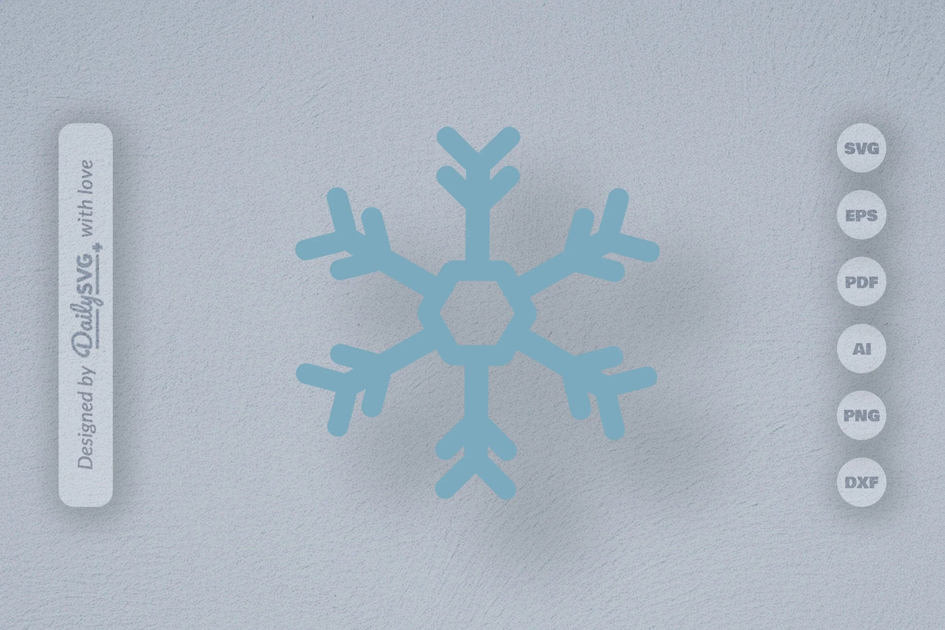 Hand-Drawn Snowflake SVG Bundle for Crafts & Design 5 - CraftNest - Digital Crafting and Art