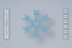 Hand-Drawn Snowflake SVG Bundle for Crafts & Design 5 - CraftNest - Digital Crafting and Art