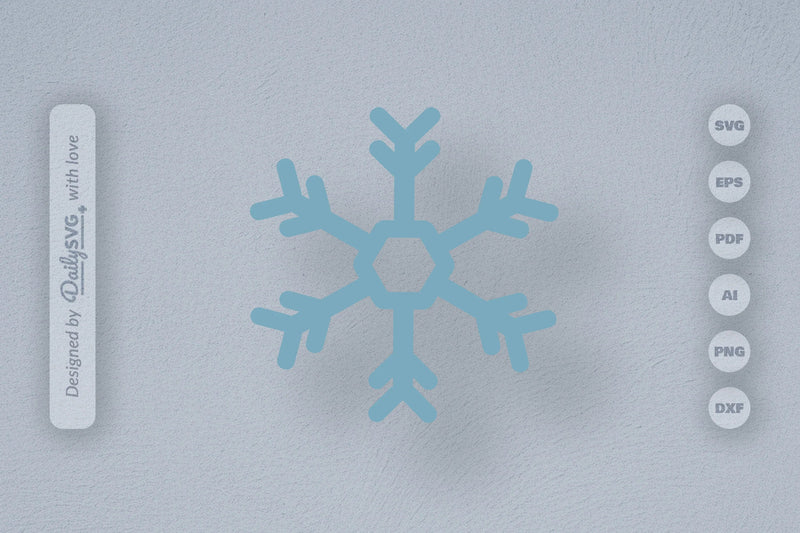 Hand-Drawn Snowflake SVG Bundle for Crafts & Design 5 - CraftNest - Digital Crafting and Art