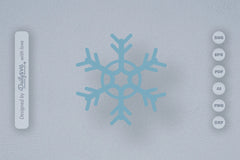 Hand-Drawn Snowflake SVG Bundle for Crafts & Design 6 - CraftNest - Digital Crafting and Art