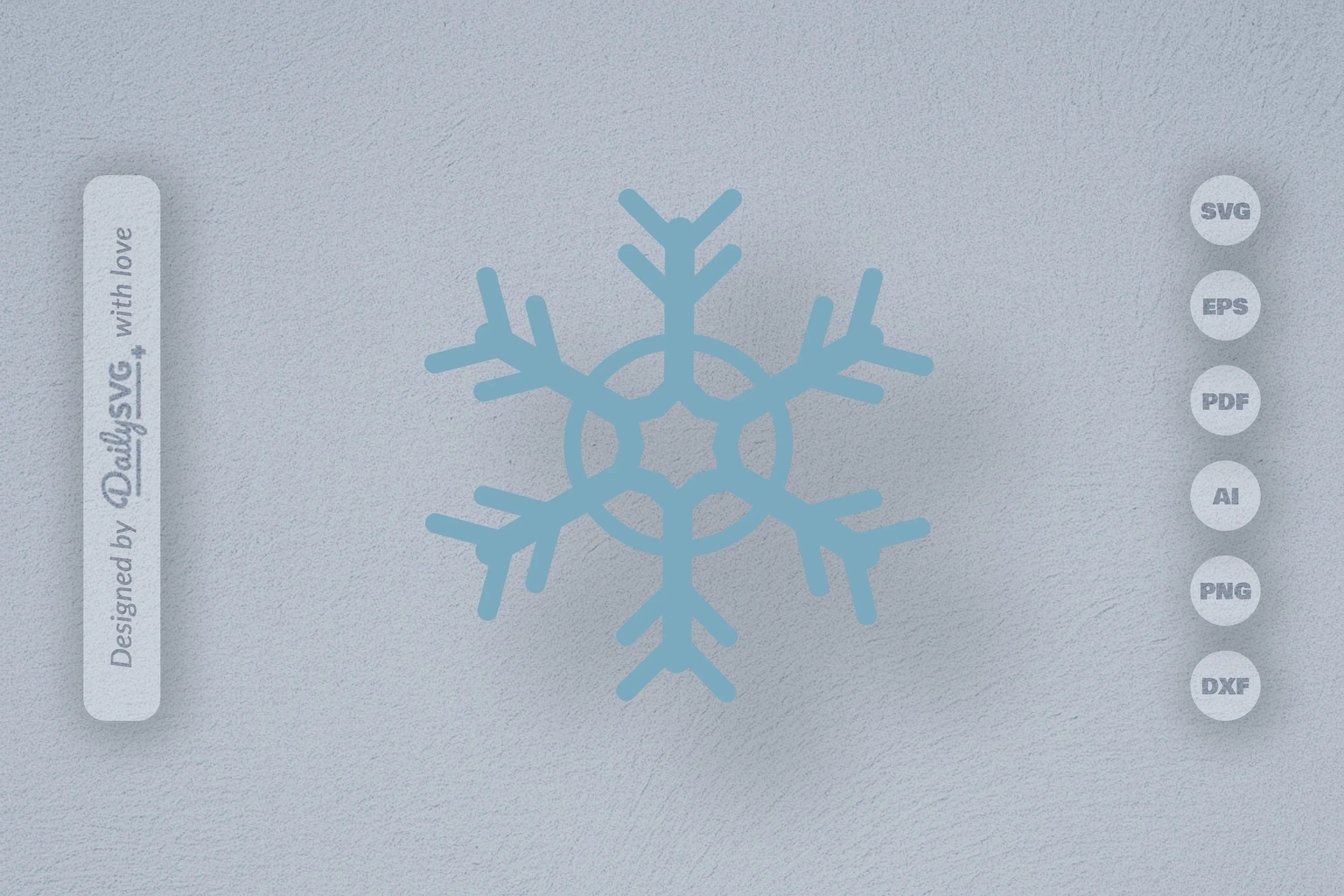 Hand-Drawn Snowflake SVG Bundle for Crafts & Design 6 - CraftNest - Digital Crafting and Art