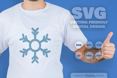 Hand-Drawn Snowflake SVG Bundle for Winter Designs 2 - CraftNest - Digital Crafting and Art