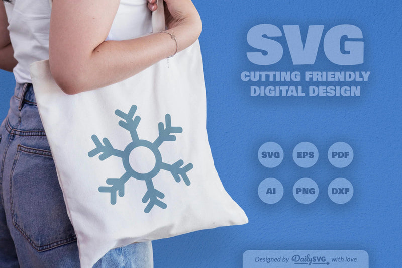 Hand-Drawn Snowflake SVG Bundle for Winter Designs 2 - CraftNest - Digital Crafting and Art