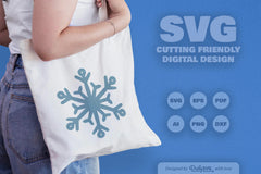 Hand-Drawn Snowflake SVG Bundle 1 - CraftNest - Digital Crafting and Art