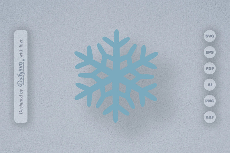 Hand-Drawn Snowflake SVG Bundle for Winter Designs 1 - CraftNest - Digital Crafting and Art