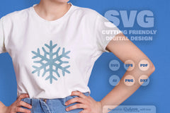 Hand-Drawn Snowflake Clipart Daily SVG Bundles - CraftNest - Digital Crafting and Art