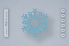Hand-Drawn Snowflake SVG Bundle for Crafts & Design 2 - CraftNest - Digital Crafting and Art