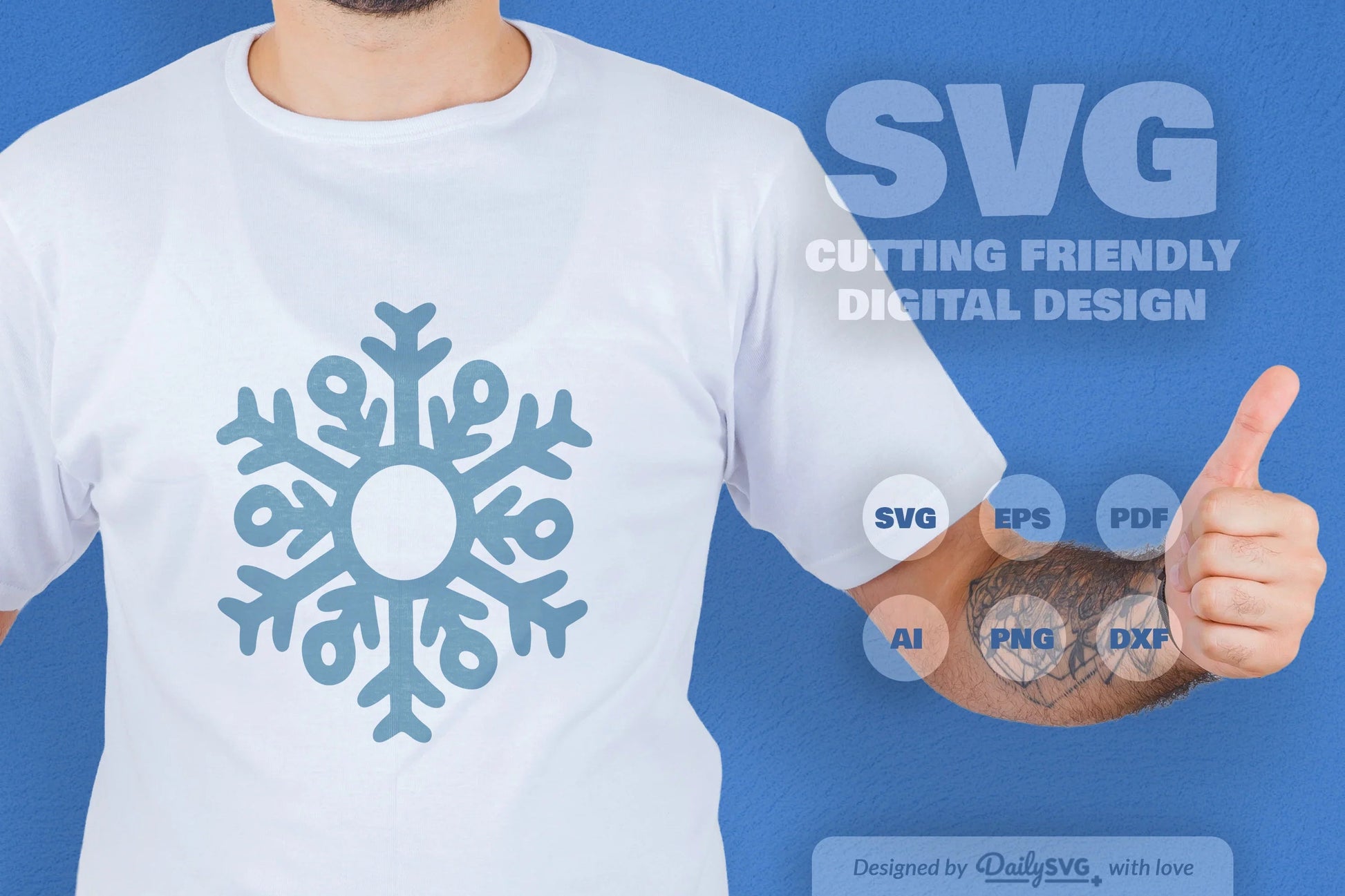 Hand-Drawn Snowflake SVG Bundle for Crafts & Design 2 - CraftNest - Digital Crafting and Art