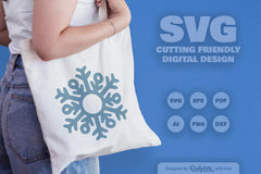 Hand-Drawn Snowflake SVG Bundle for Crafts & Design 2 - CraftNest - Digital Crafting and Art