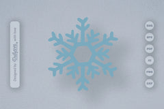 Hand-Drawn Snowflake SVG Bundle for Crafts & Design 3 - CraftNest - Digital Crafting and Art