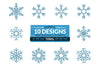Hand-Drawn Snowflake Clipart Daily SVG Bundles