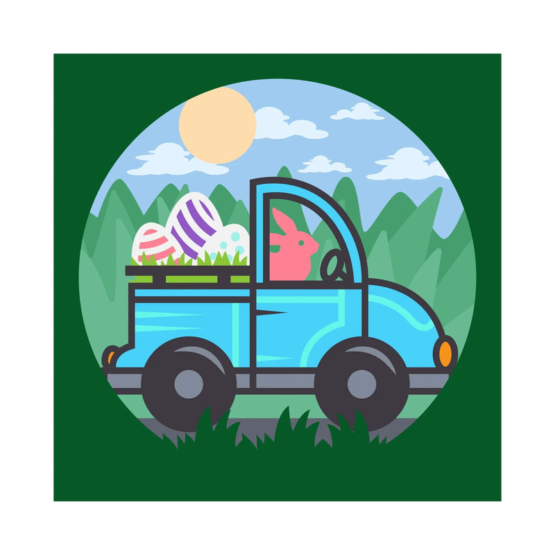 Happy Easter Car Shadow Box SVG Bundle - CraftNest - Digital Crafting and Art