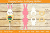 Happy Easter Lollipop Holder SVG Bundle