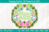 Happy Easter Papercut SVG Bundle