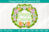 Happy Easter Papercut SVG Bundle