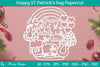 Happy St Patrick's Day Papercut SVG Bundle
