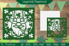 Happy St Patrick's Day Layered Papercut SVG Bundle