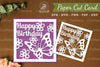 Happy Birthday Papercut Card SVG Bundle