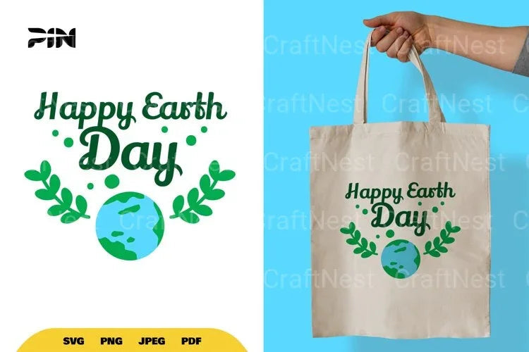 Happy Earth Day SVG Bundle - CraftNest - Digital Crafting and Art