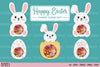 Happy Easter Candy Dome SVG Bundle