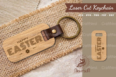 Happy Easter Laser Cut Keychain Clipart Bundle - CraftNest - Digital Crafting and Art