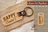 Happy Easter Laser Cut Keychain Clipart Bundle