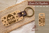 Happy Easter Laser Cut Keychain Design Bundle