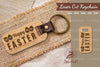 Happy Easter Laser Cut Keychain Design Bundle