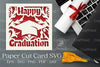 Happy Graduation Paper Cut SVG Bundle