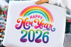 Happy New Year 2026 Clipart Bundle - CraftNest - Digital Crafting and Art