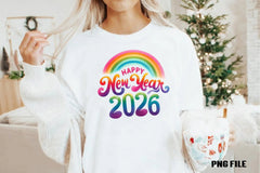 Happy New Year 2026 Clipart Bundle - CraftNest - Digital Crafting and Art