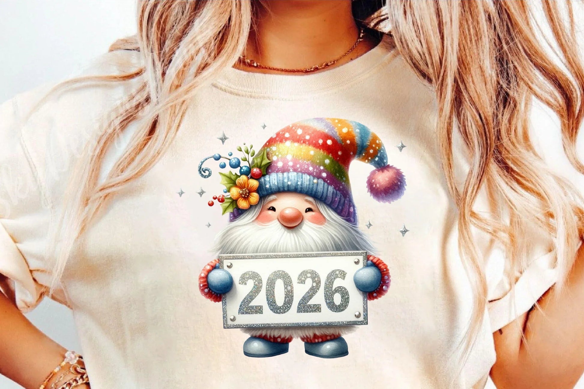 Happy New Year Gnome Clipart Bundle - CraftNest - Digital Crafting and Art