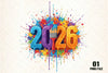 Happy New Year Clipart Bundle
