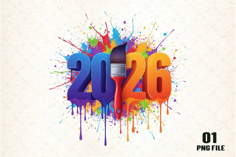 Happy New Year Clipart Bundle - CraftNest - Digital Crafting and Art