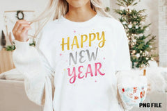Happy New Year Clipart Bundle - CraftNest - Digital Crafting and Art
