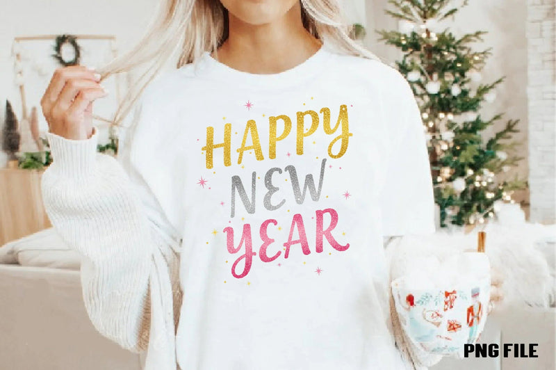 Happy New Year Clipart Bundle - CraftNest - Digital Crafting and Art