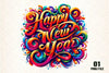 Happy New Year Clipart Bundle