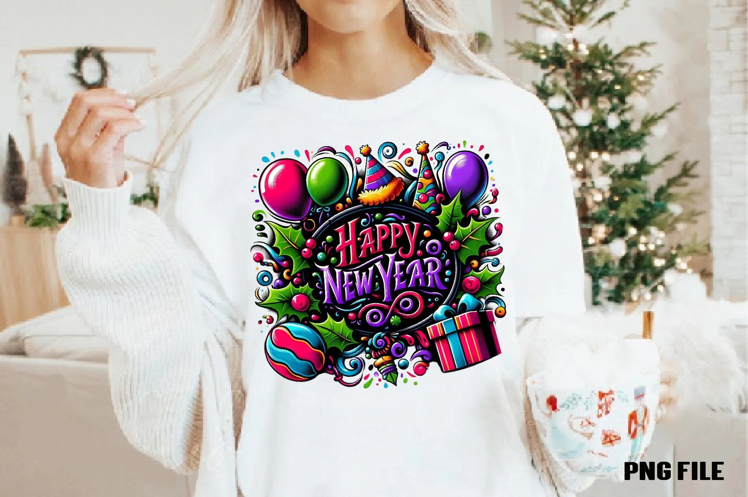 Happy New Year Clipart Bundle - CraftNest - Digital Crafting and Art