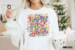 Happy New Year Clipart Bundle - CraftNest - Digital Crafting and Art