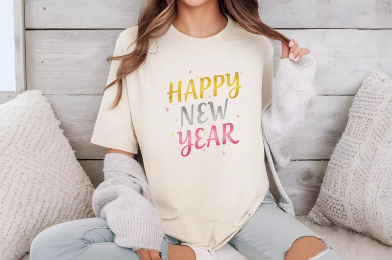 Happy New Year Clipart Bundle - CraftNest - Digital Crafting and Art