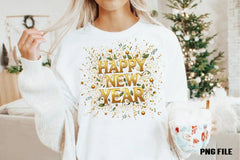 Happy New Year Clipart Bundle - CraftNest - Digital Crafting and Art