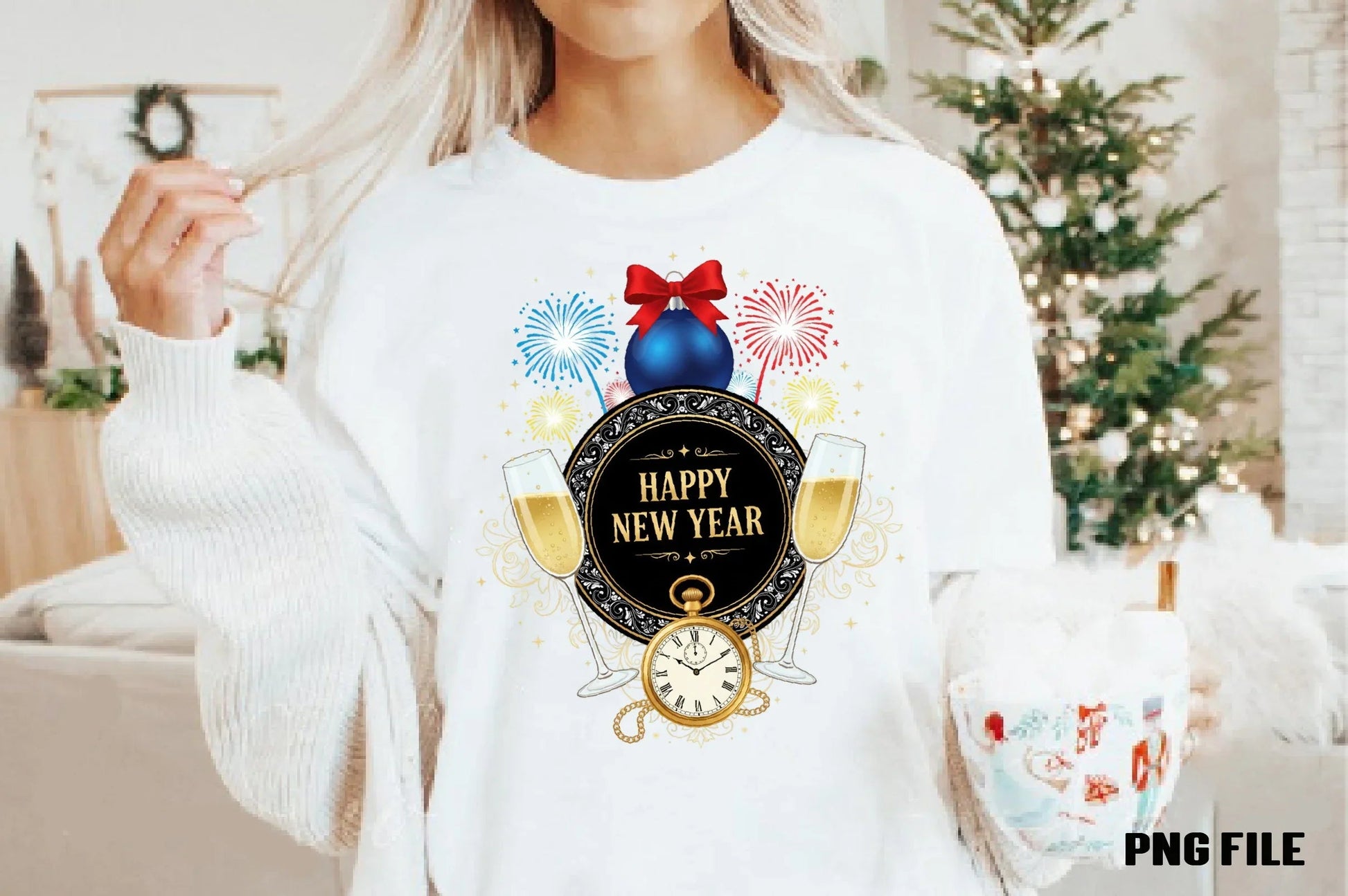 Happy New Year Clipart Bundle - CraftNest - Digital Crafting and Art