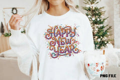Happy New Year Clipart Bundle - CraftNest - Digital Crafting and Art
