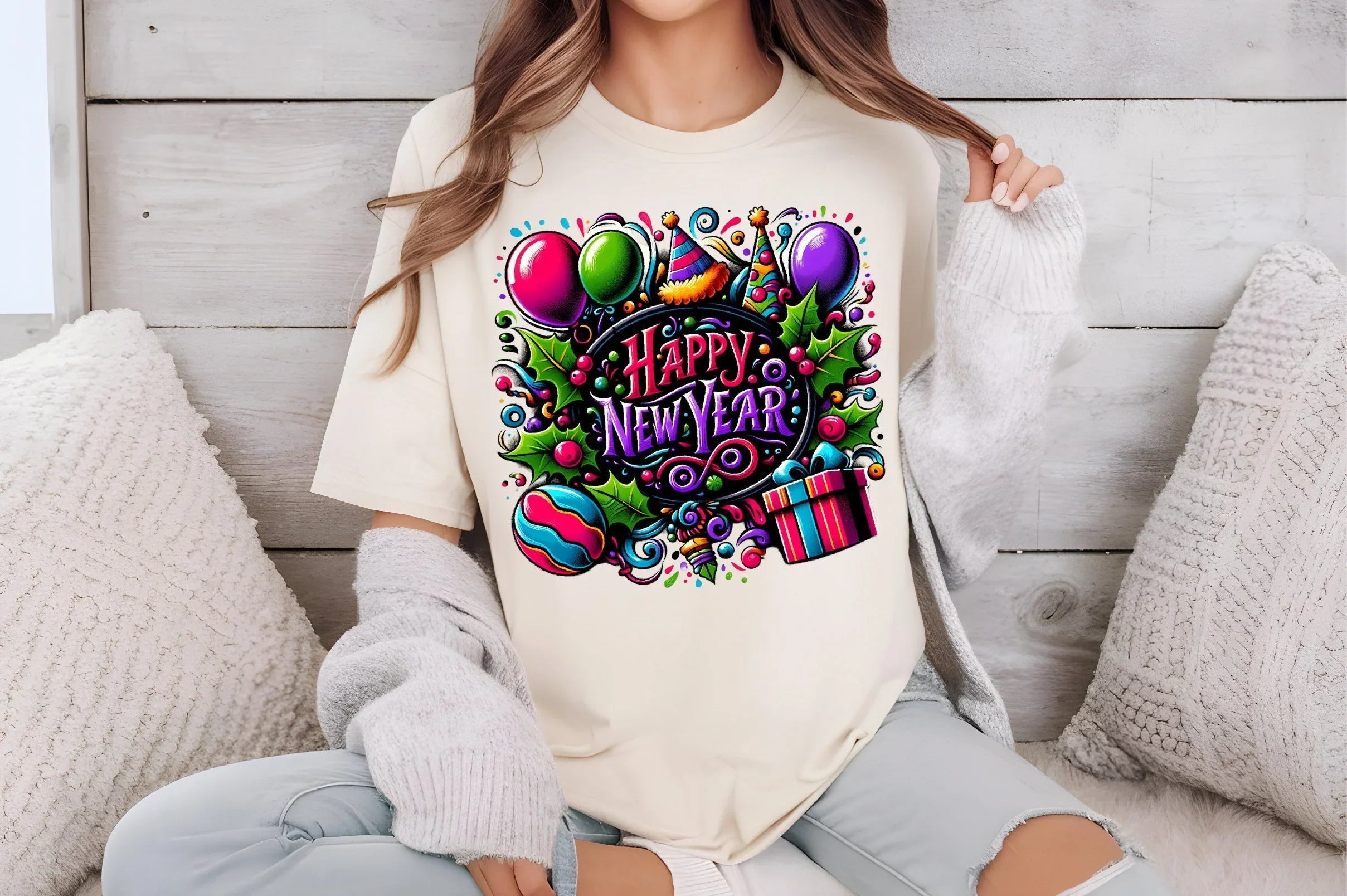 Happy New Year Clipart Bundle - CraftNest - Digital Crafting and Art