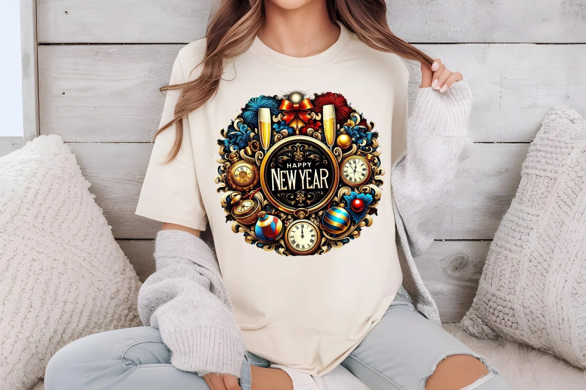 Happy New Year Clipart Bundle - CraftNest - Digital Crafting and Art