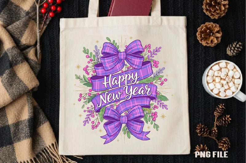 Happy New Year Clipart Bundle - CraftNest - Digital Crafting and Art